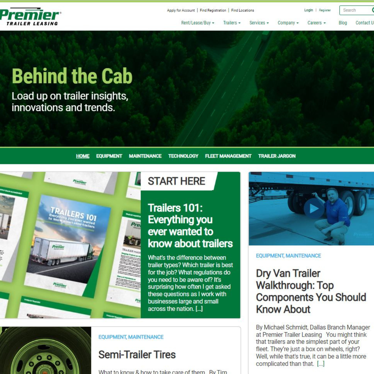 Behind the Cab - Everything about Trailers by Premier Trailer Leasing (5)